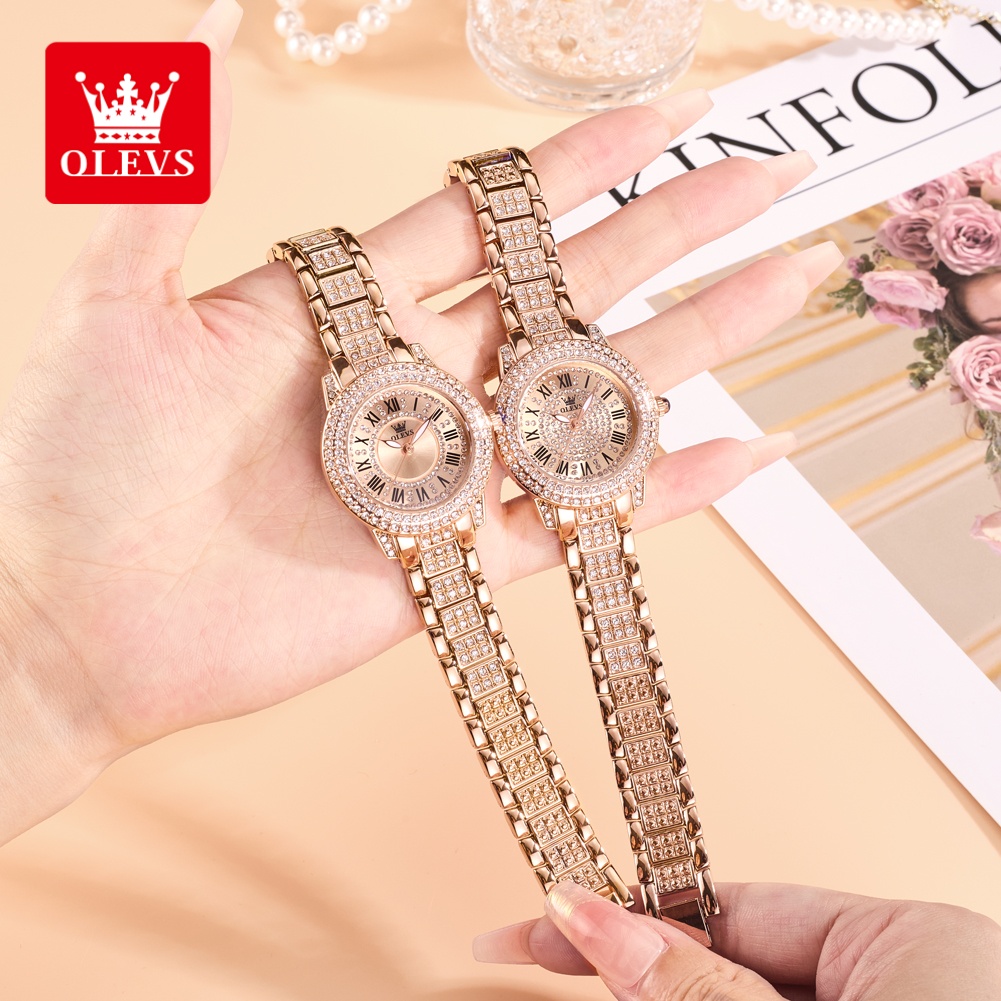 Luxury Watch Women - ساعات OLEVS الفاخرة للسيدات بمينا ماسي