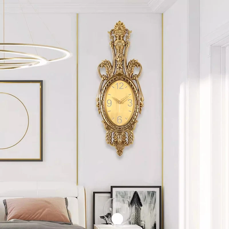 Table Watch Luxury - ساعة حائط فاخرة صامتة بتصميم عصري