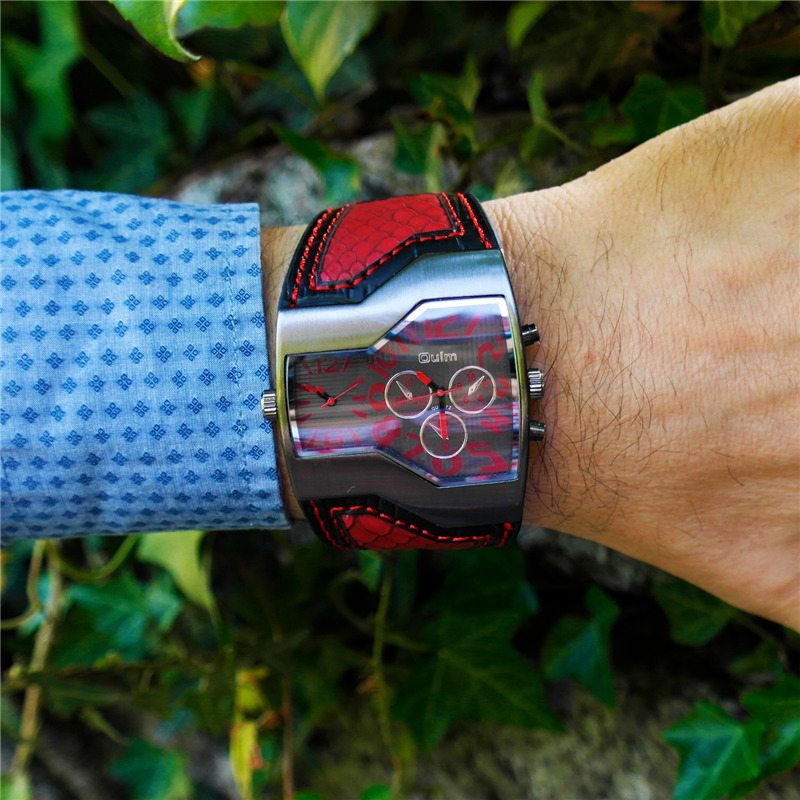 Luxury Watch Investment - Oulm HP1220 ساعة كوارتز ذكر الرياضة