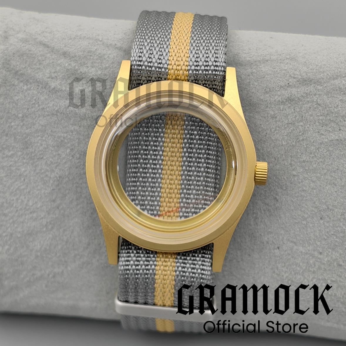 Exhibition Caseback - GRAMOCK 39 مللي متر ساعة الحال