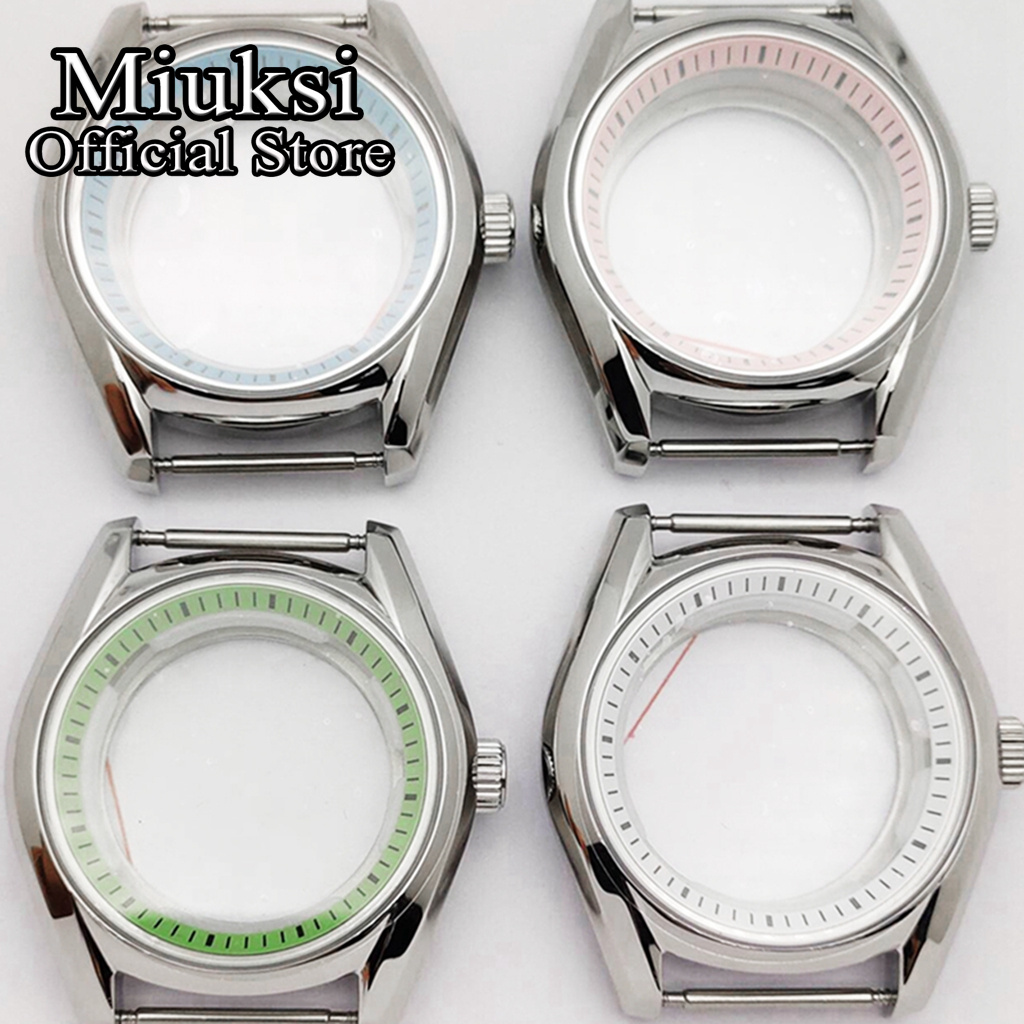 Exhibition Caseback - Miuksi 40 مللي متر ساعة فضية