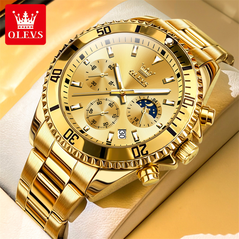Zen Luxury Watch - OLEVS مشاهدة الرجال العلامة التجارية الفاخرة
