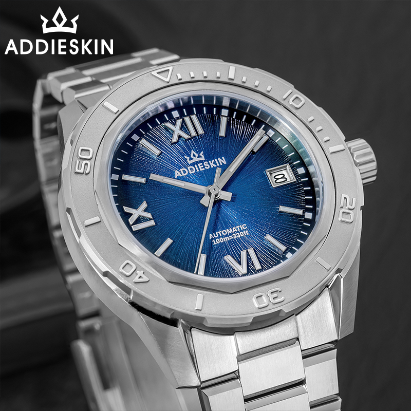 Luxury Watch Second Hand - ساعة غوص رجالية AddiesKin K002 بقطر