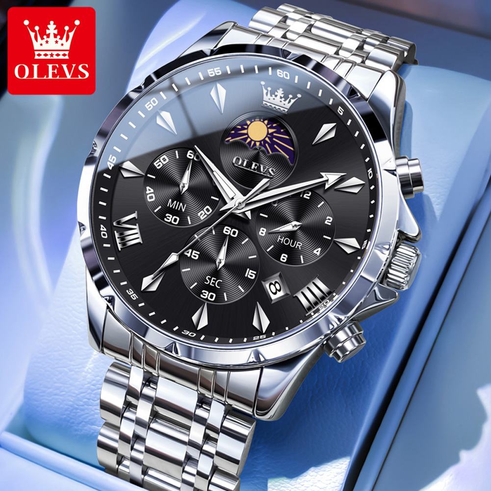 Zen Luxury Watch - ساعة رجالية من ماركة OLEVS 3653