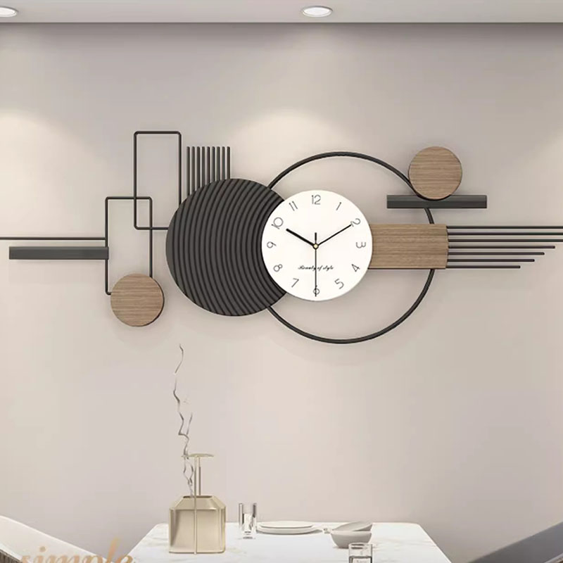 Luxury Watch House - ساعة حائط كبيرة وحديثة وبسيطة ساعة