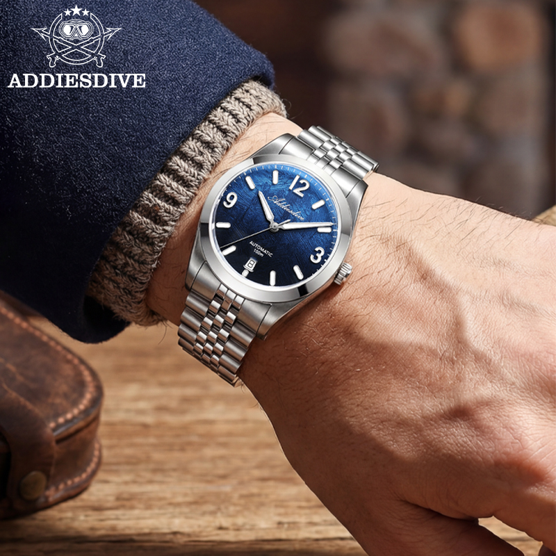 Luxury Watch Second Hand - ساعة يد ميكانيكية أوتوماتيكية ADDIESDIVE AD2547،
