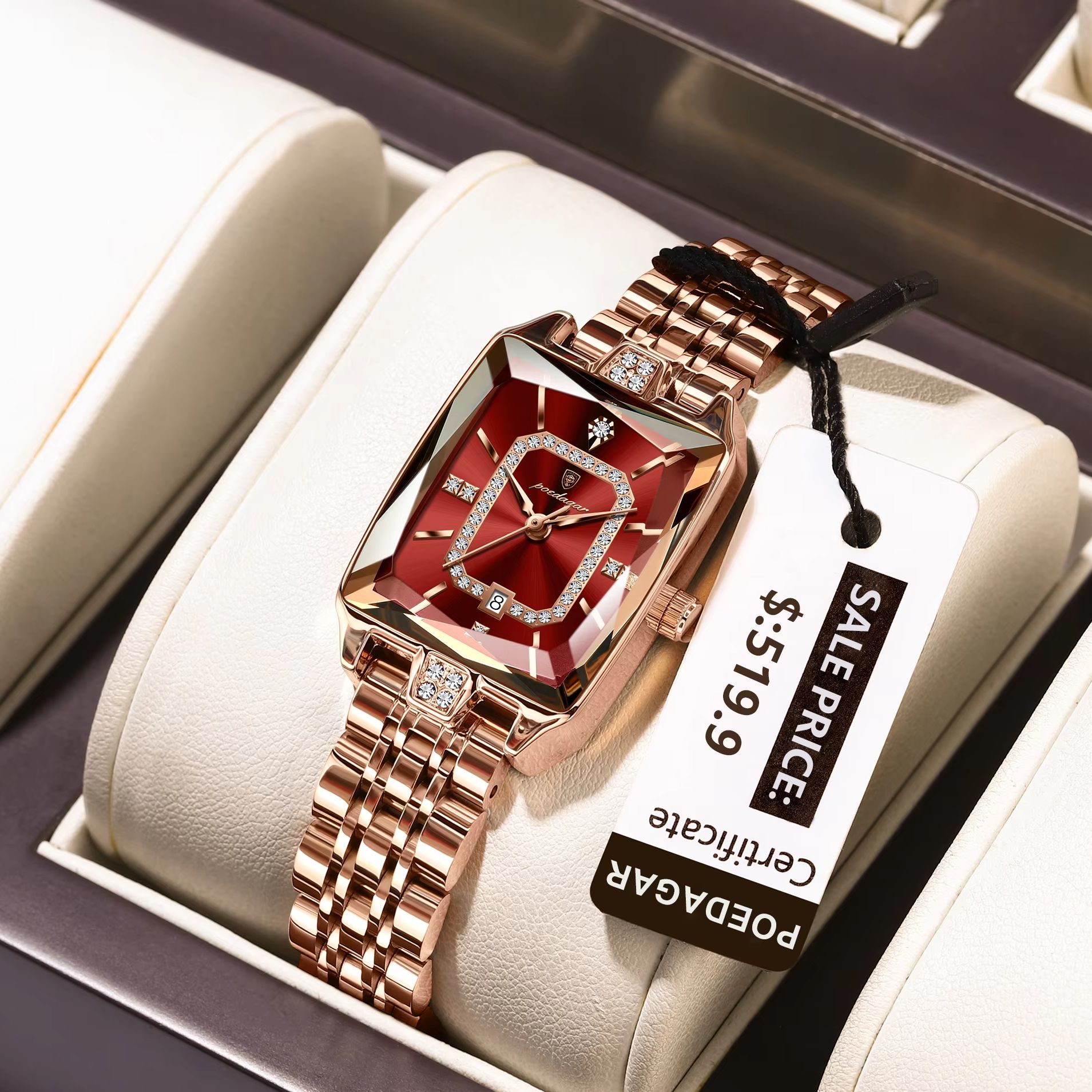 Luxury Watch Women - POEDAGAR موضة أنيقة ساعة يد نسائية