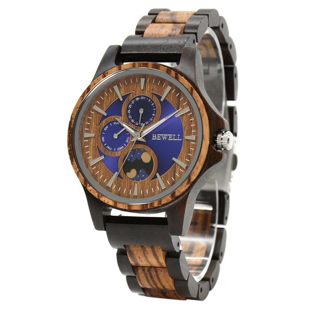 Luxury Watch Engraving - ساعة يد خشبية للرجال، هدية للزوج