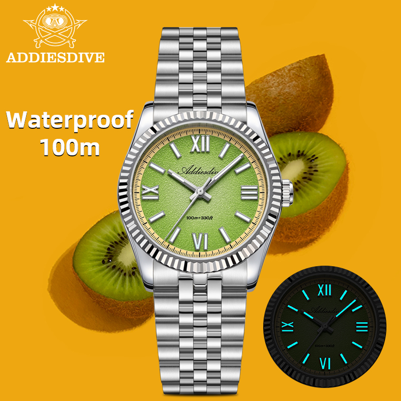Luxury Watch For Men - Addiesdive الرجال VH31 ساعة كوارتز 36