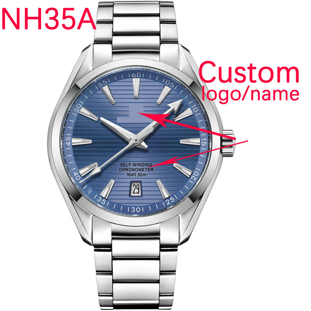 Luxury Watch Safe - فاخر NH35 Movt شعار مخصص 41