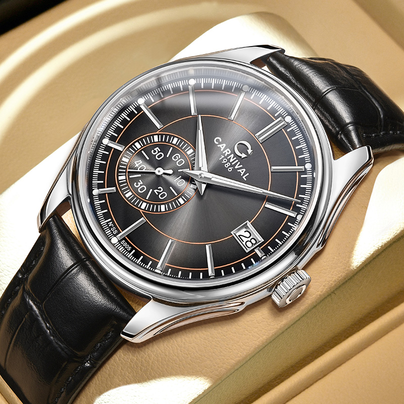 ساعة كارنفال أوتوماتيكية بقرص  - مراجعة Luxury Watch Second Hand وسعره
