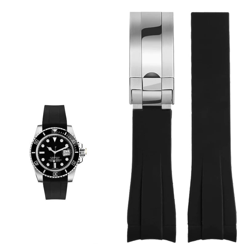 حزام ساعة سيليكون أصلي لرولكس  - مراجعة Luxury Watch Expensive وسعره