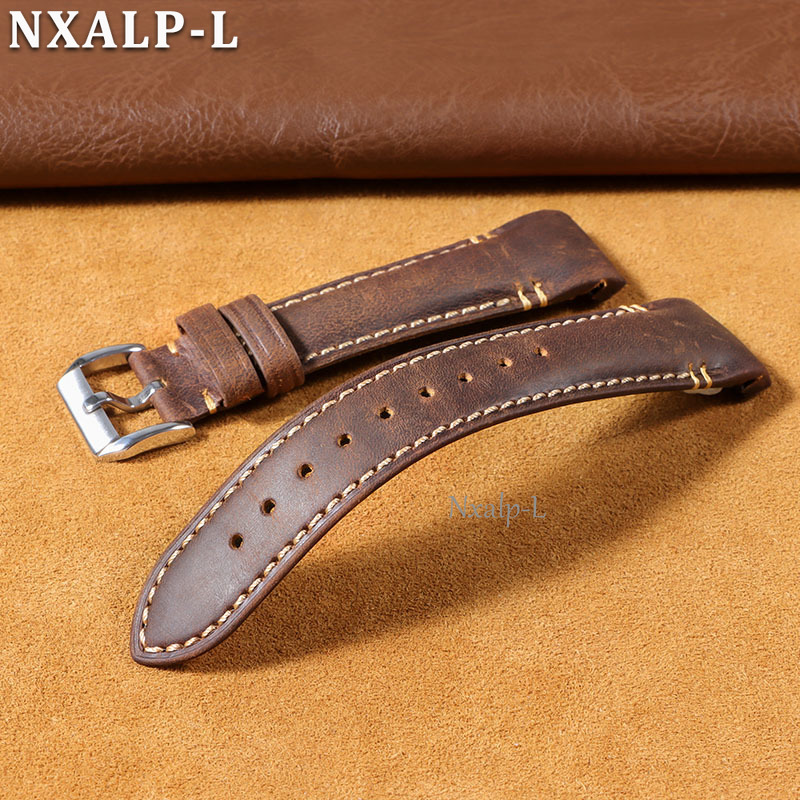 حزام ساعة من جلد البقر المشمع  - مراجعة Luxury Watch Expensive وسعره