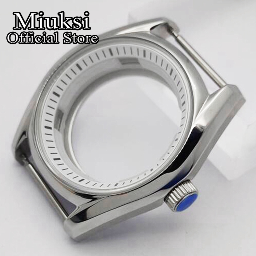 Miuksi 40 مللي متر ساعة فضية ح - مراجعة Exhibition Caseback وسعره