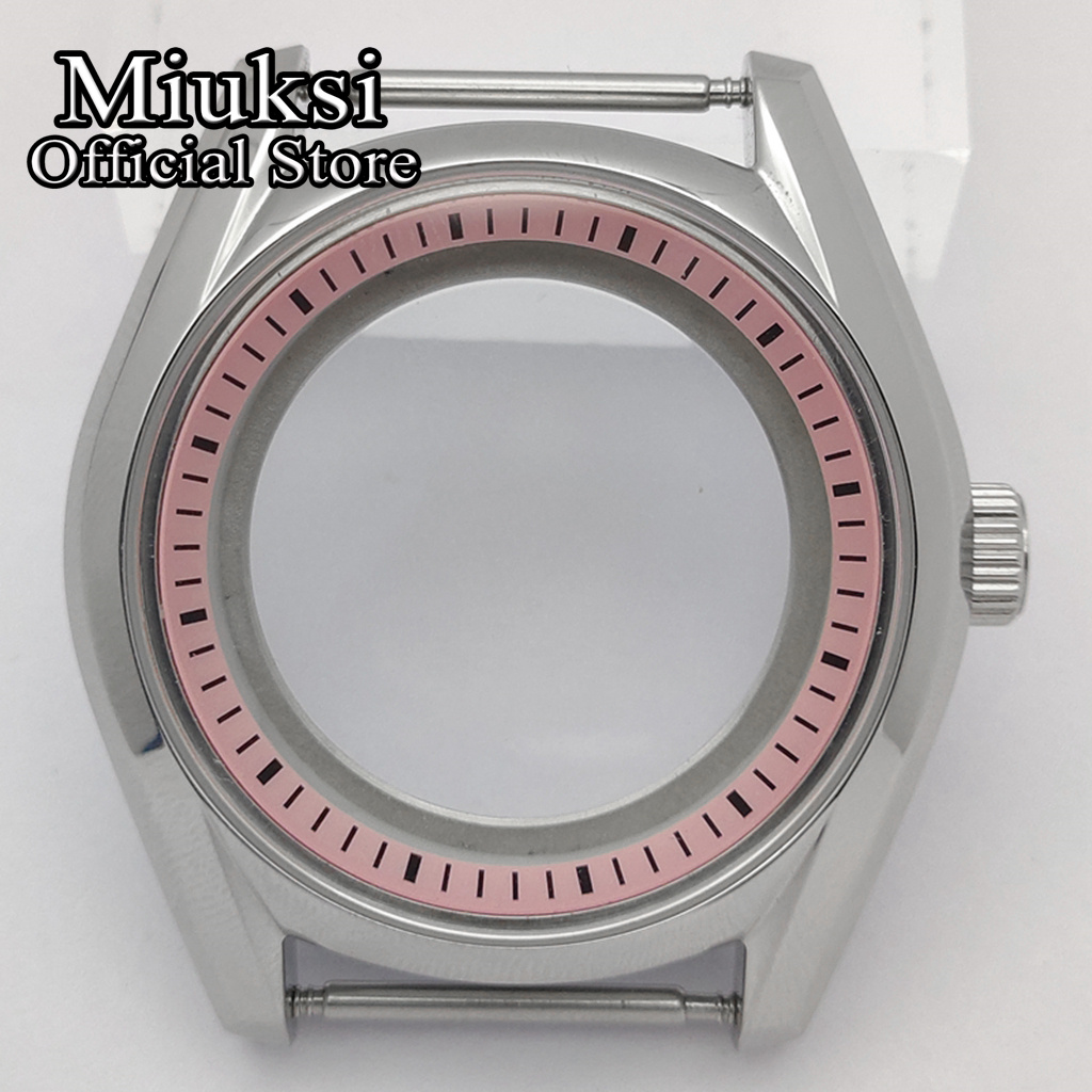 Miuksi 40 مللي متر ساعة فضية ح - مراجعة Exhibition Caseback وسعره