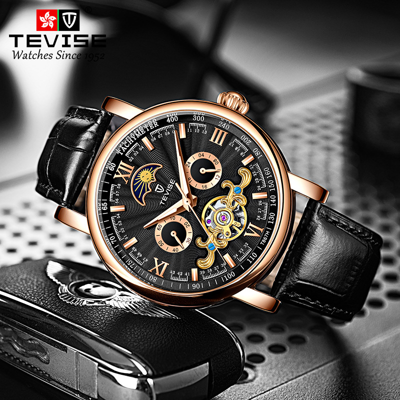ساعة يد رجالية فاخرة أوتوماتيك - مراجعة Luxury Watch Engraving وسعره