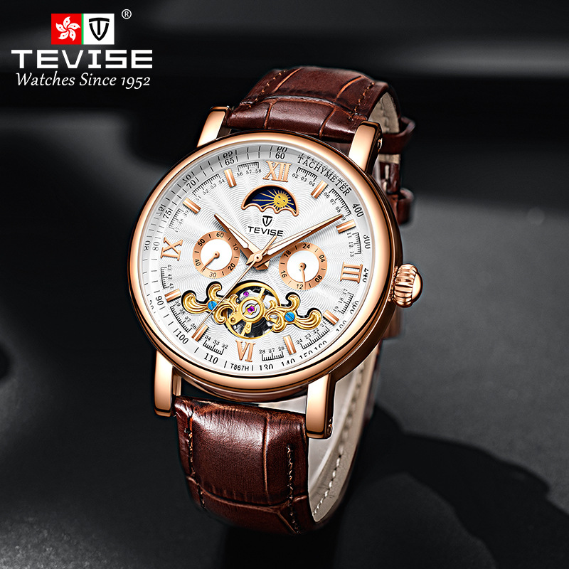 ساعة يد رجالية فاخرة أوتوماتيك - مراجعة Luxury Watch Engraving وسعره
