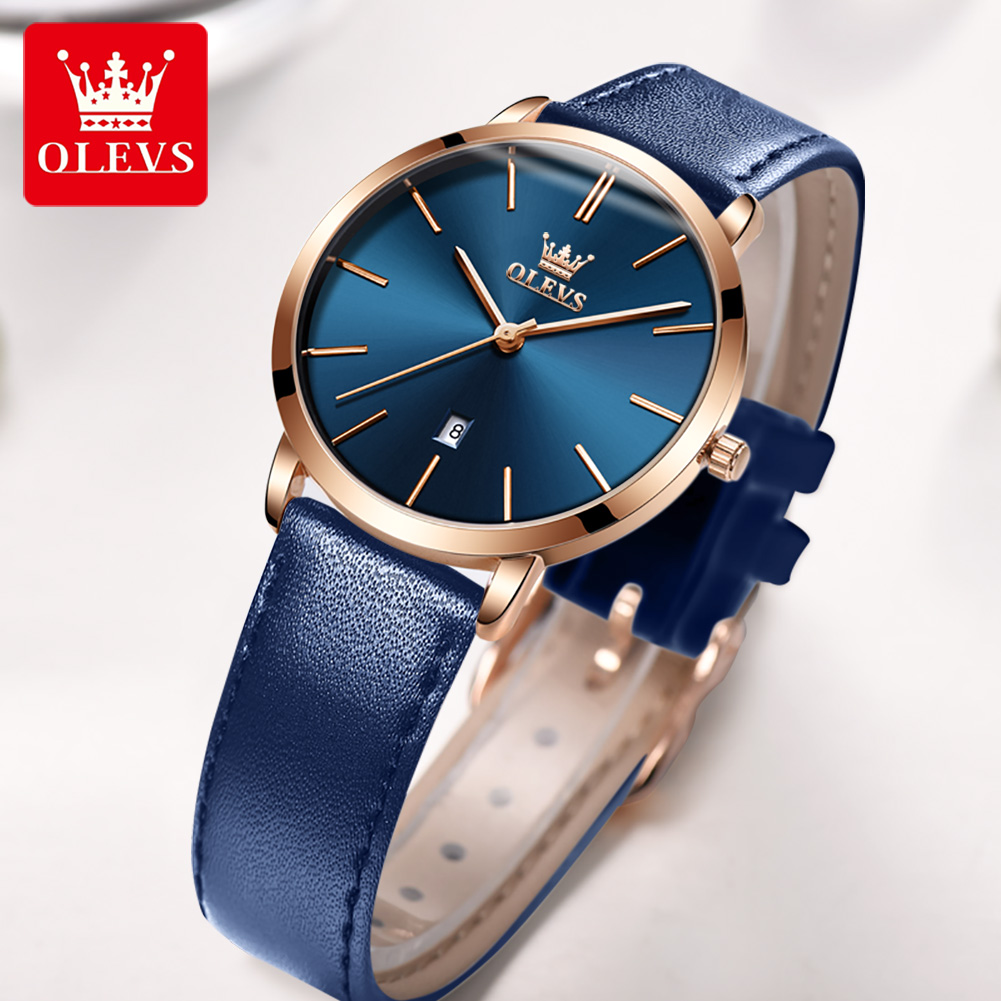 ساعات OLEVS رفيعة للغاية للنسا - مراجعة Luxury Watch Women وسعره