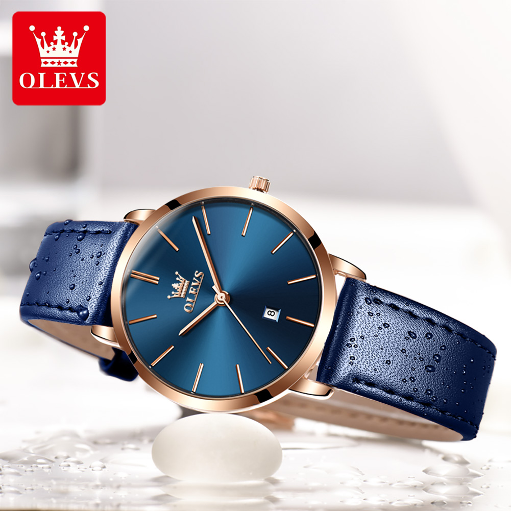 ساعات OLEVS رفيعة للغاية للنسا - مراجعة Luxury Watch Women وسعره