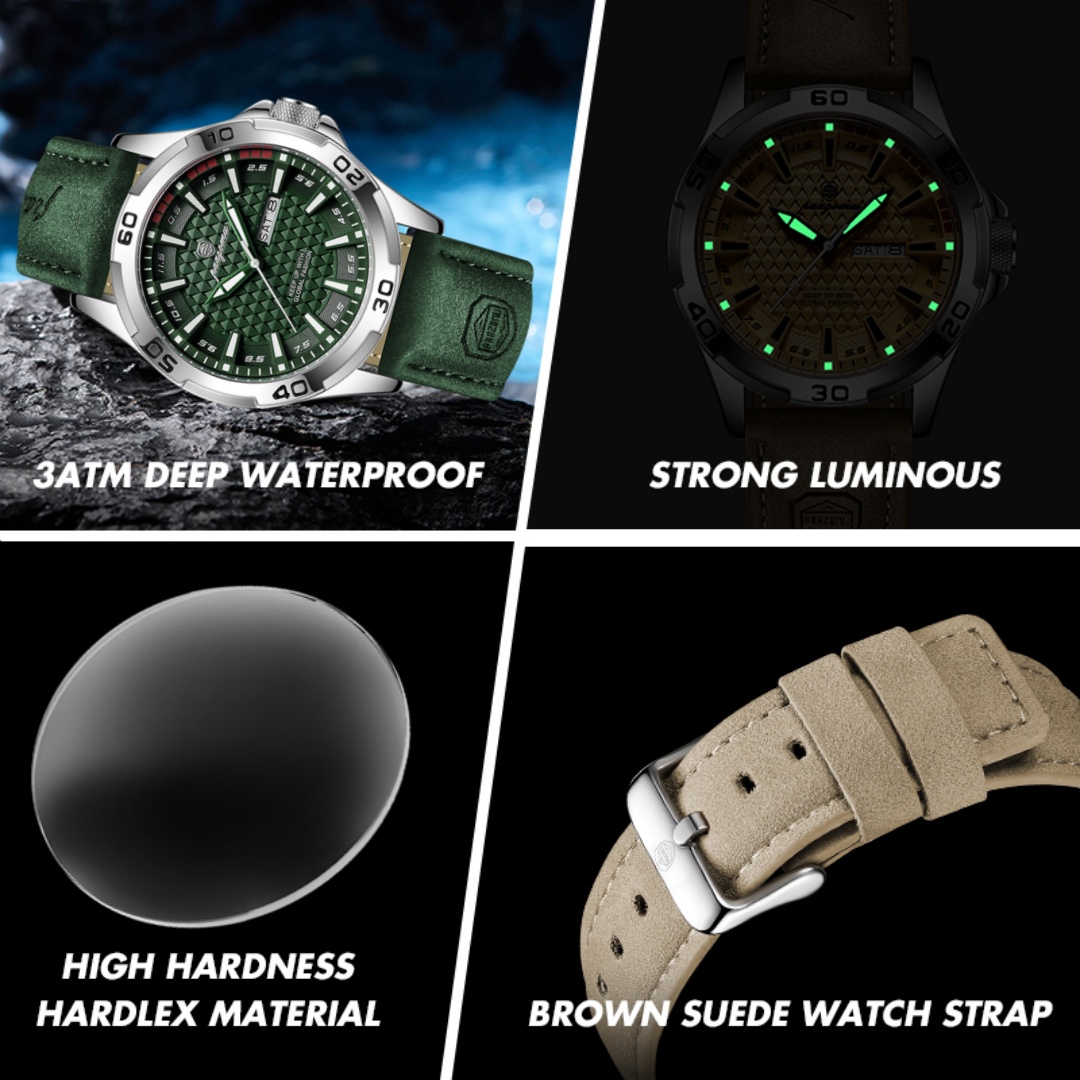 ساعات رجالية فاخرة من ماركة PA - مراجعة Zen Luxury Watch وسعره