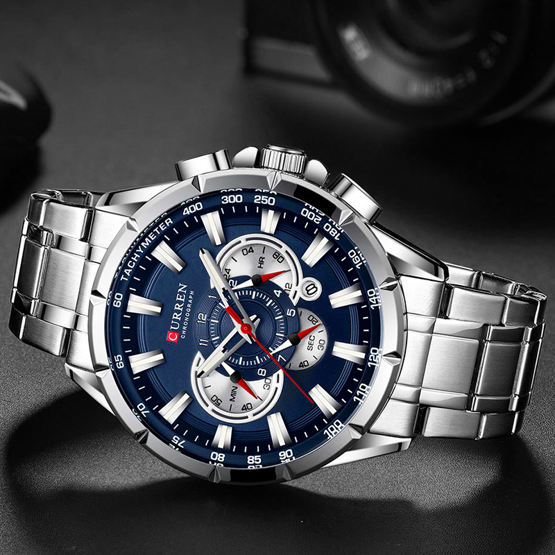CURREN ساعة معصم الرجال مقاوم  - مراجعة Zen Luxury Watch وسعره