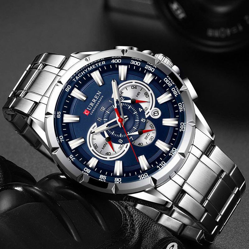 CURREN ساعة معصم الرجال مقاوم  - مراجعة Zen Luxury Watch وسعره