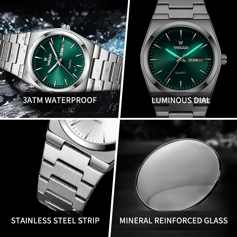 ساعات كوارتز فاخرة من الفولاذ  - مراجعة Luxury Watch Investment وسعره