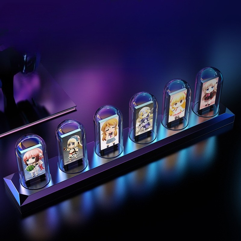 ساعة طاولة RGB بتقنية أنابيب ن - مراجعة Table Watch Luxury وسعره