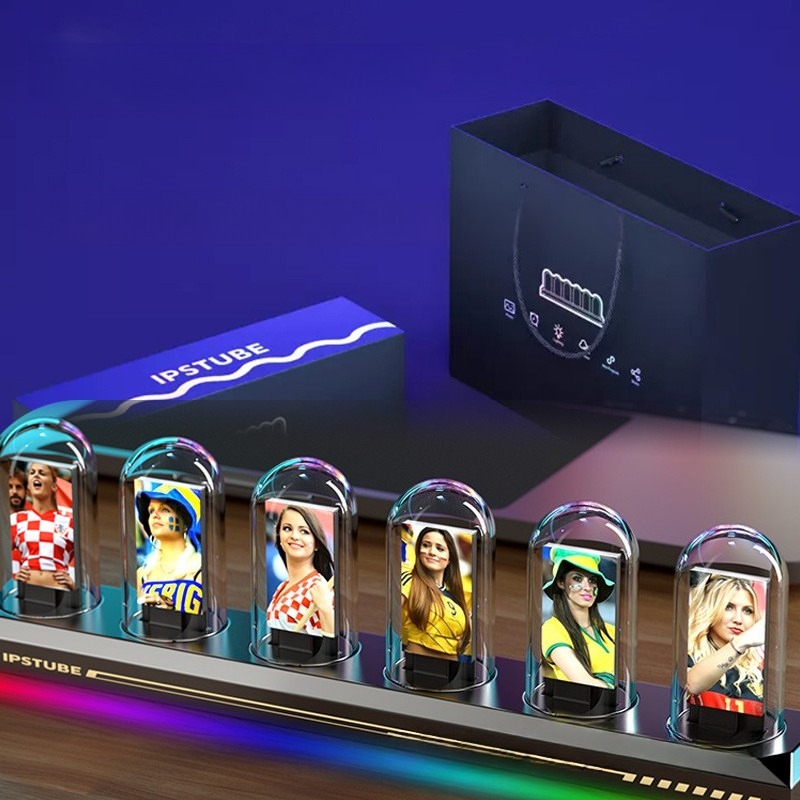 ساعة طاولة RGB بتقنية أنابيب ن - مراجعة Table Watch Luxury وسعره
