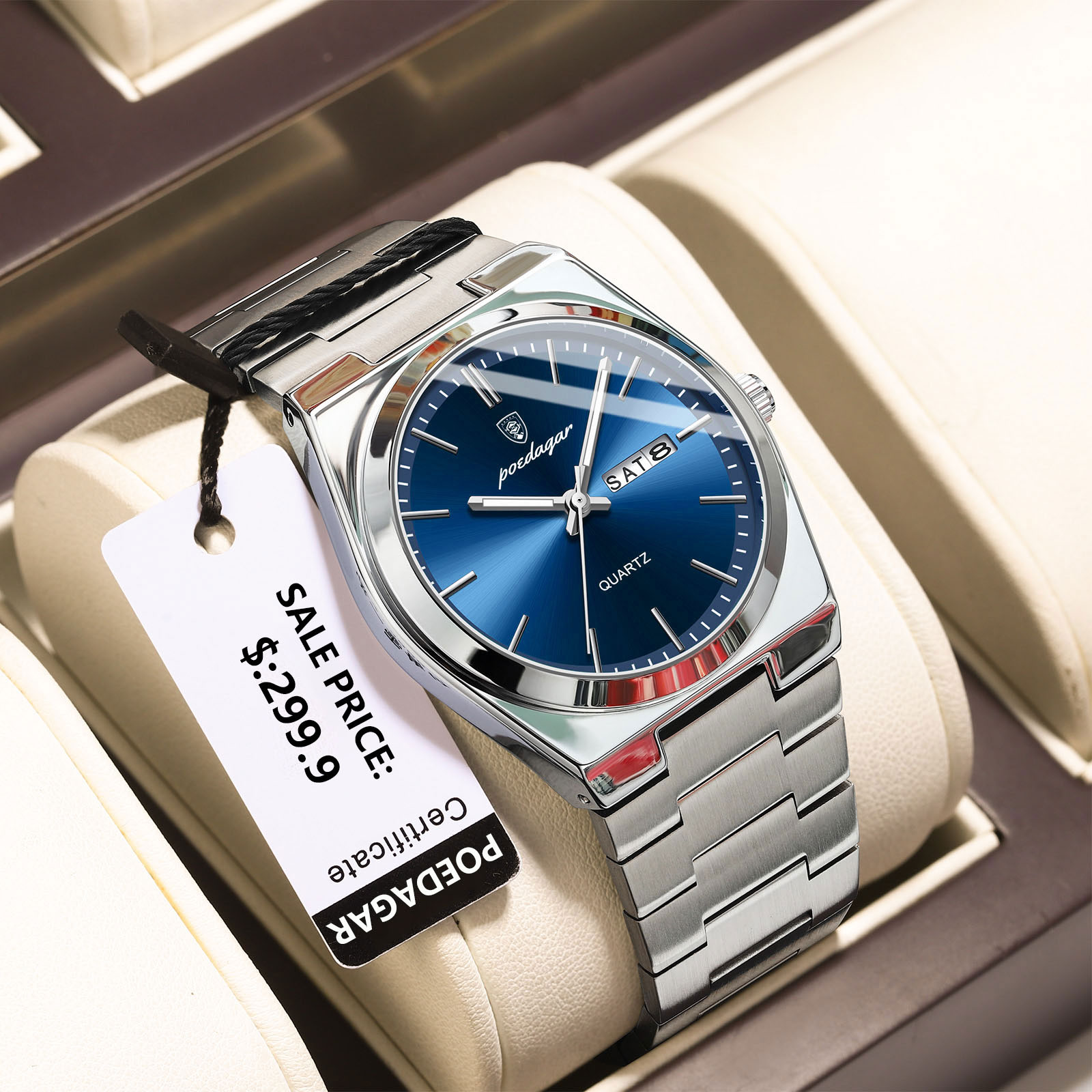POEDAGAR الساعات الفاخرة للرجا - مراجعة Luxury Watch & Jewellery وسعره
