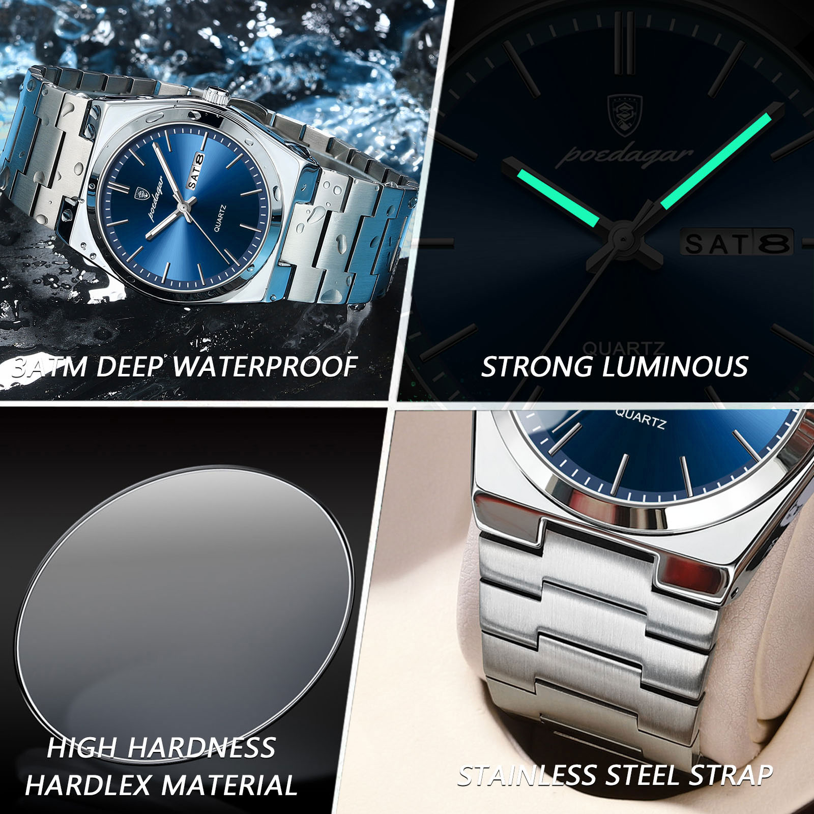 POEDAGAR الساعات الفاخرة للرجا - مراجعة Luxury Watch & Jewellery وسعره