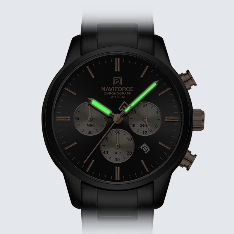 ساعة نافيفورس للرجال كوارتز كر - مراجعة Luxury Watch For Men وسعره