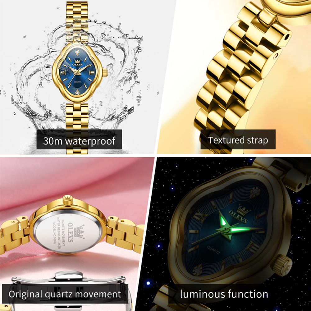 OLEVS العلامة التجارية الجديدة - مراجعة Luxury Watch Women وسعره