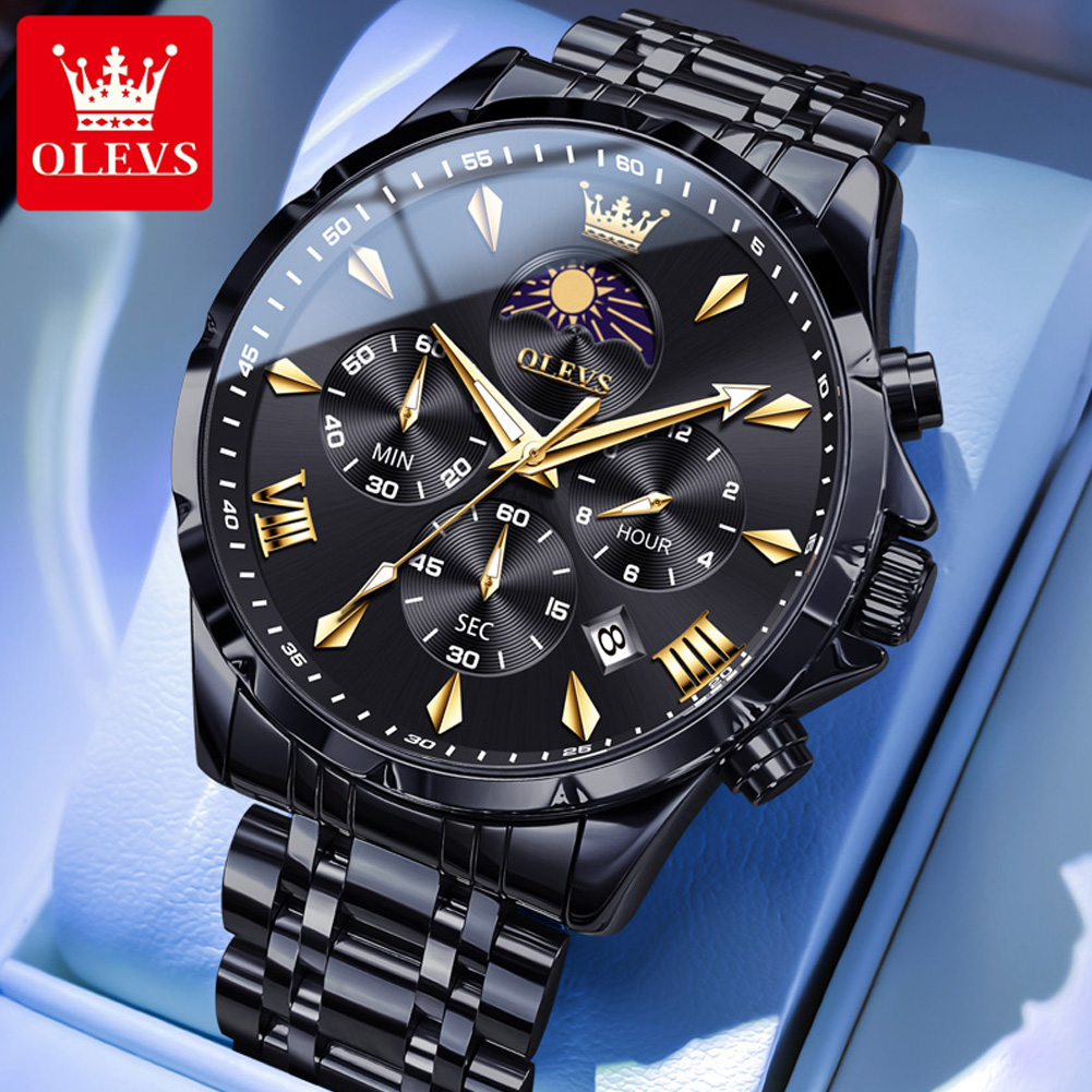 ساعة رجالية من ماركة OLEVS 365 - مراجعة Zen Luxury Watch وسعره