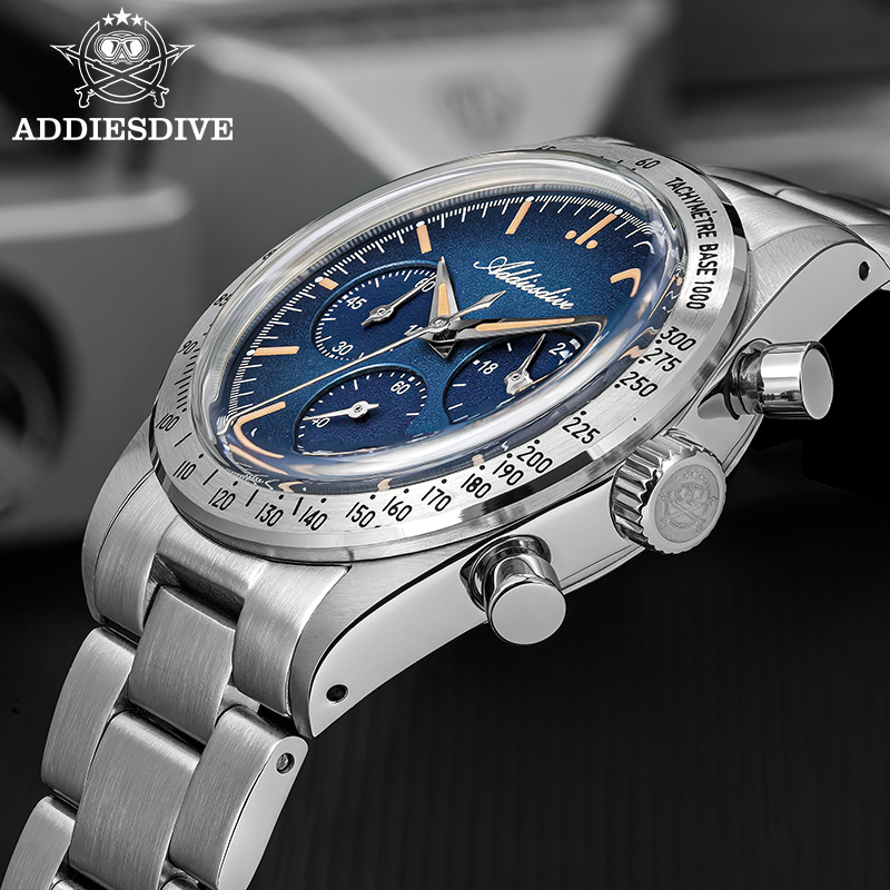 ساعات رجالية جديدة من ADDIESDI - مراجعة Luxury Watch Second Hand وسعره