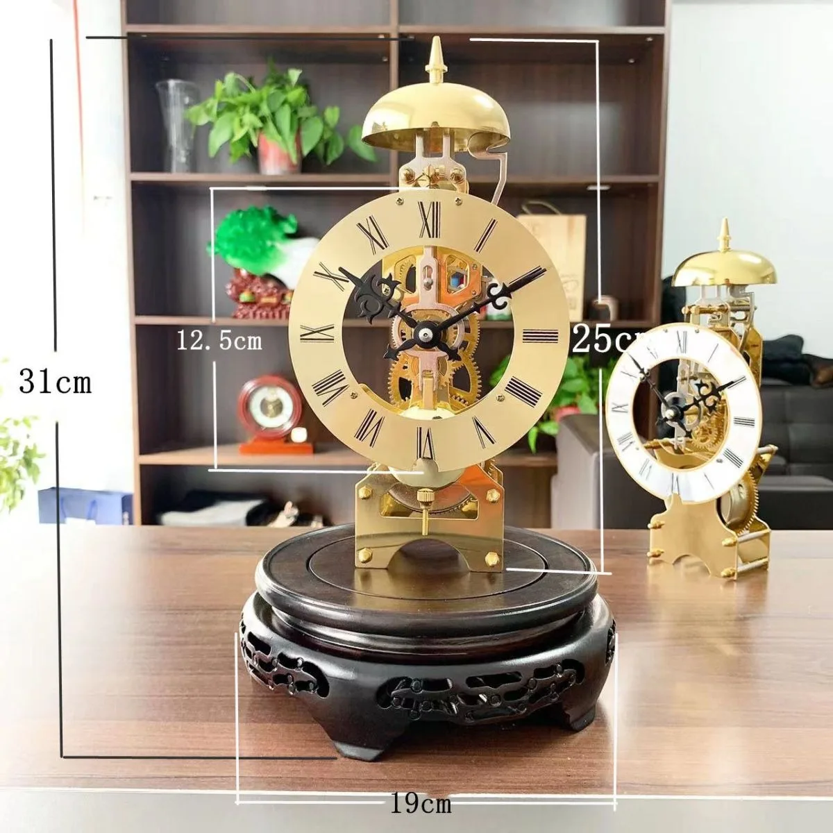 ساعة مكتب ميكانيكية صامتة، ساع - مراجعة Table Watch Luxury وسعره