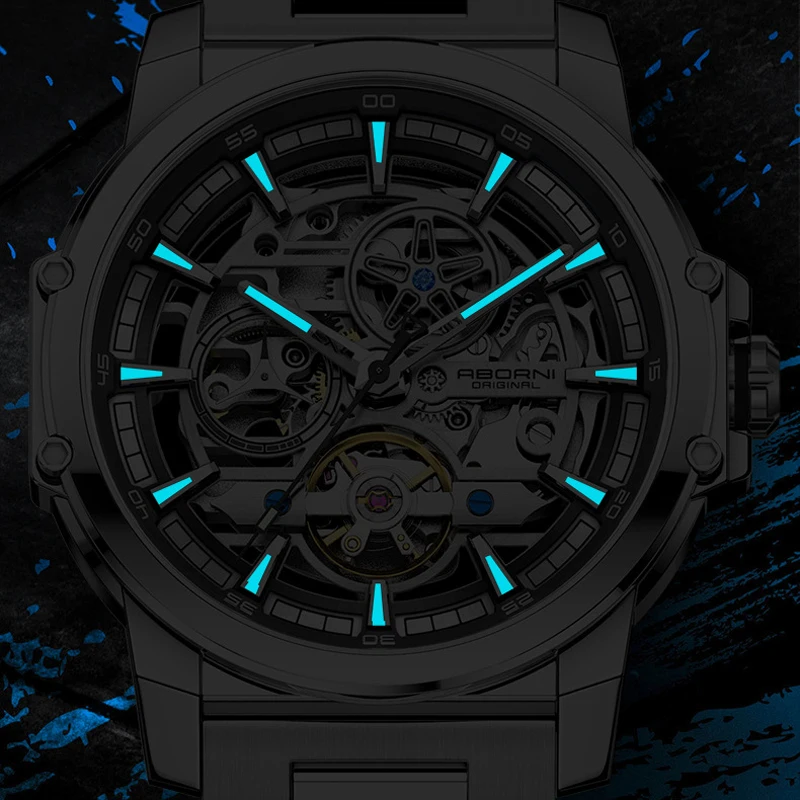 ABORNI 9039 تصميم فريد من نوعه - مراجعة Automatic Pilot Watch وسعره