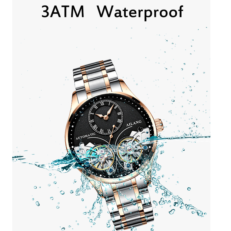 AILANG العلامة التجارية الجديد - مراجعة Automatic Pilot Watch وسعره