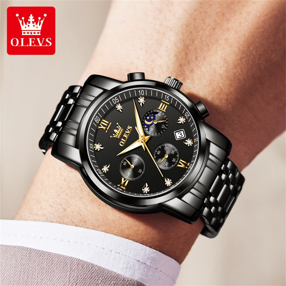 ساعات OLEVS الشهيرة للرجال من  - مراجعة Luxury Watch Safe وسعره
