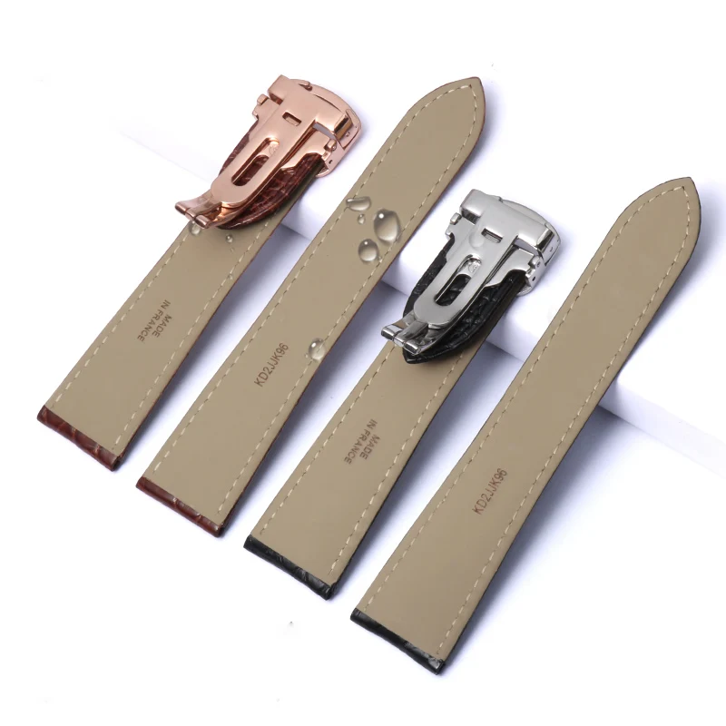 التمساح جلد طبيعي حزام ساعة ال - مراجعة Luxury Watch Engraving وسعره