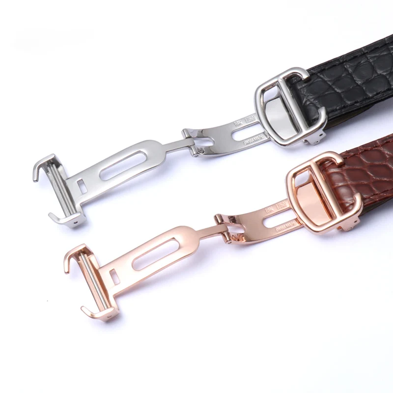 التمساح جلد طبيعي حزام ساعة ال - مراجعة Luxury Watch Engraving وسعره