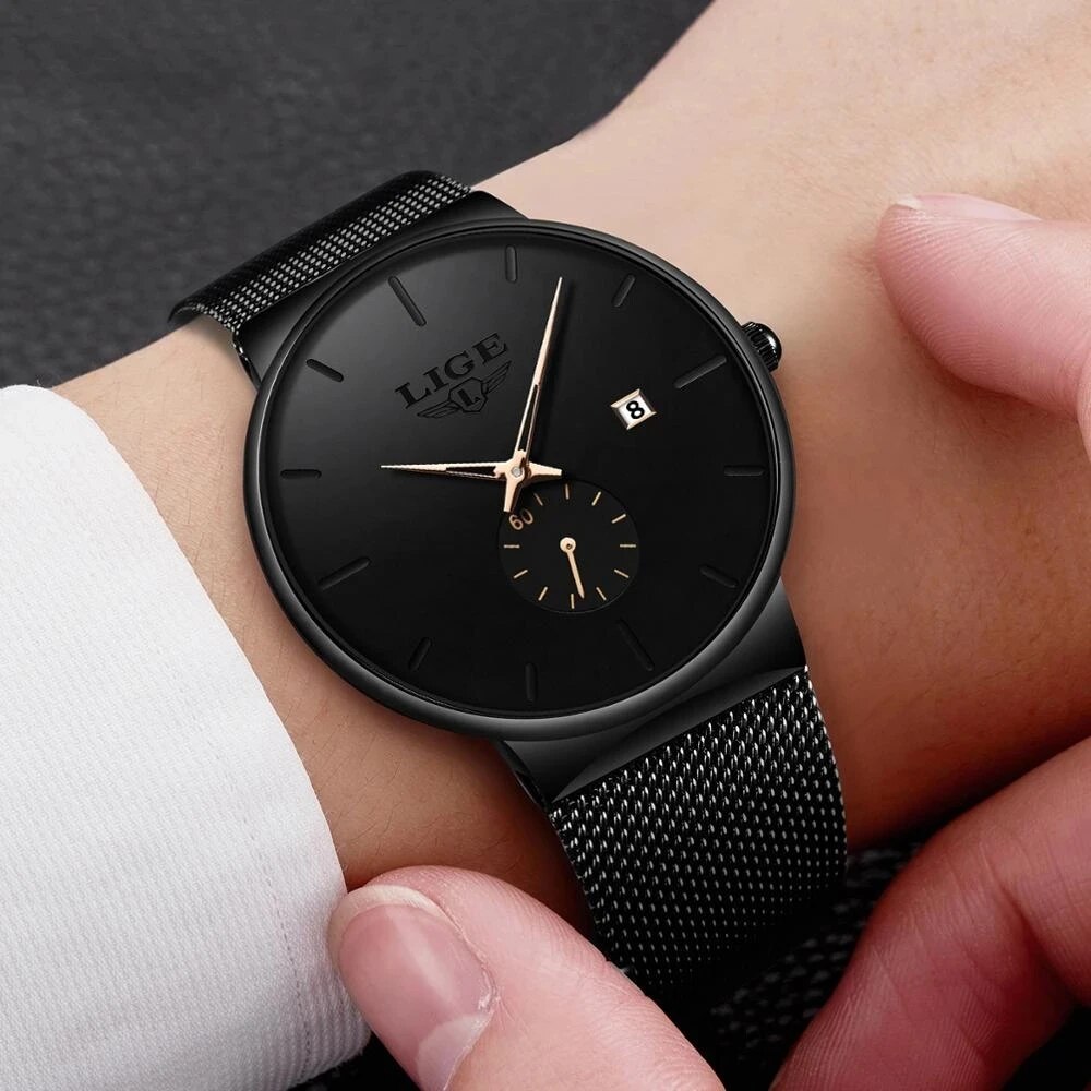 ساعات رجالية عصرية من LIGE ، أ - مراجعة Zen Luxury Watch وسعره