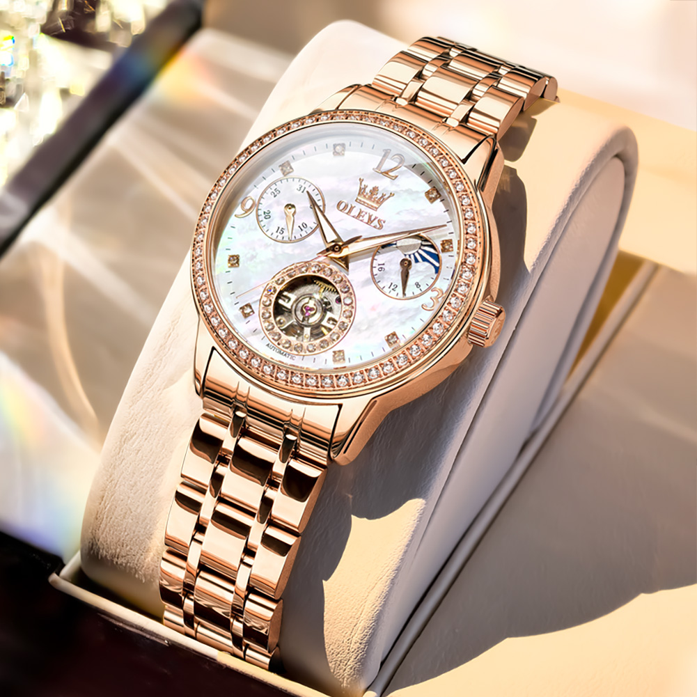 ساعات OLEVS النسائية من أفضل ا - مراجعة Luxury Watch & Jewellery وسعره