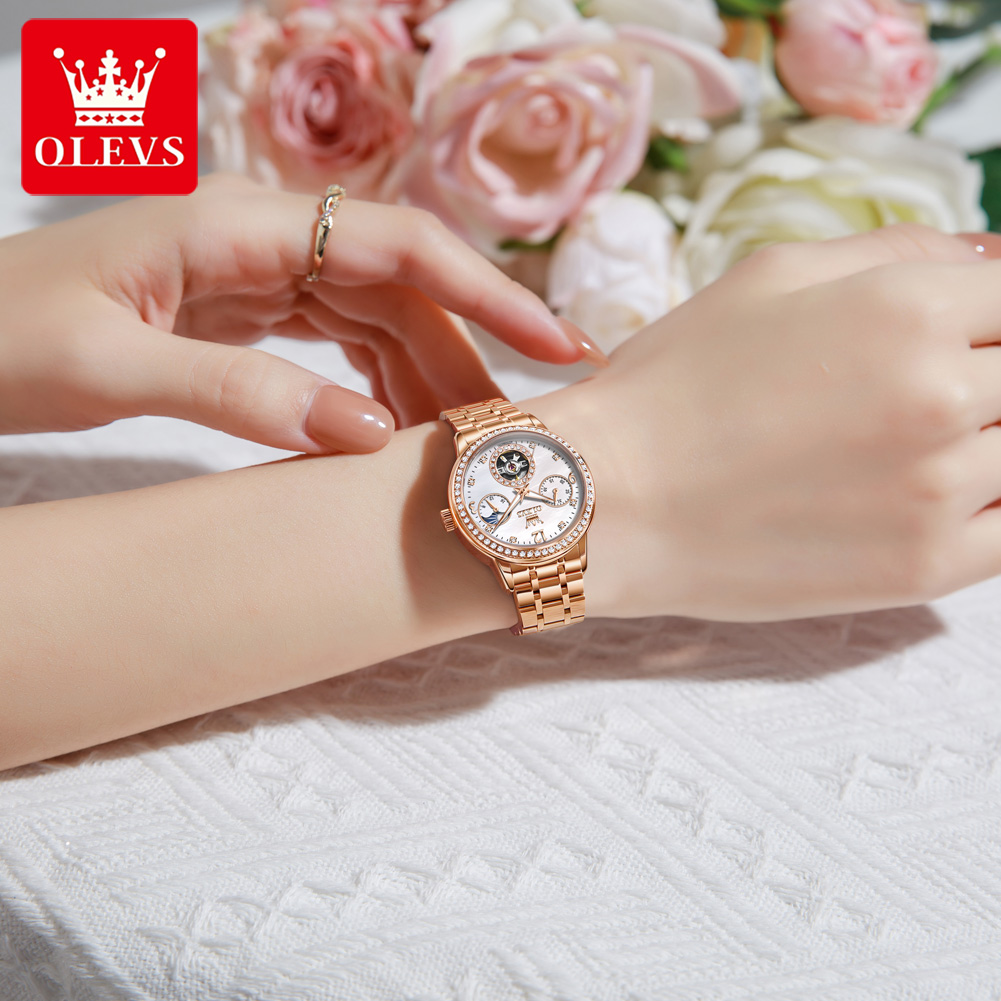 ساعات OLEVS النسائية من أفضل ا - مراجعة Luxury Watch & Jewellery وسعره
