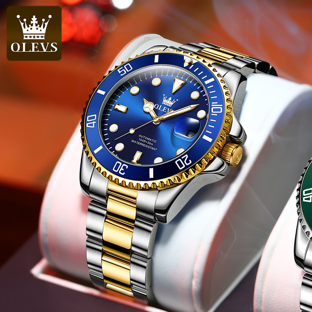 OLEVS 6650 ساعة رجالية كلاسيكي - مراجعة Automatic Pilot Watch وسعره