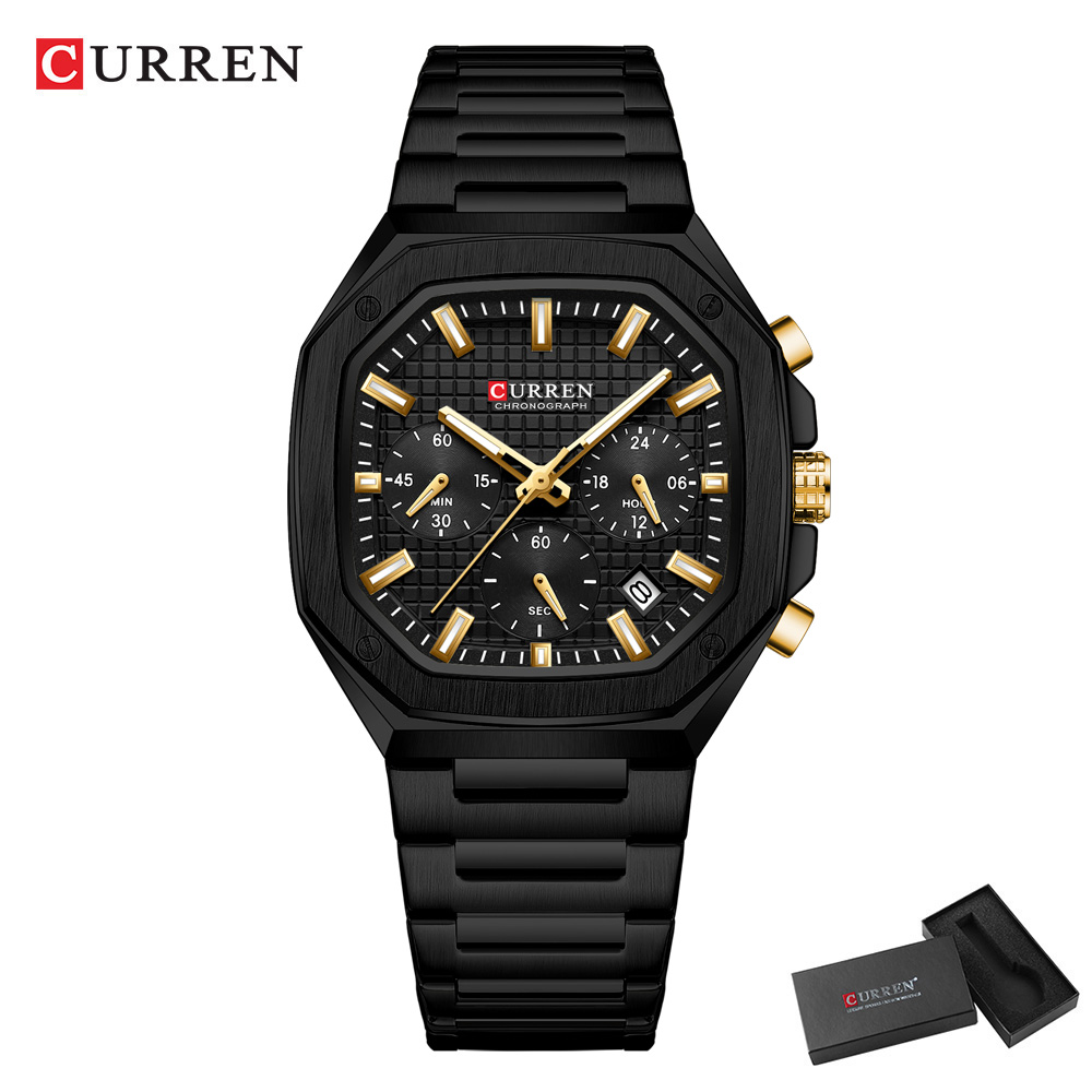 ساعة كورين كرونو مربعة فاخرة ل - مراجعة Luxury Watch For Men وسعره