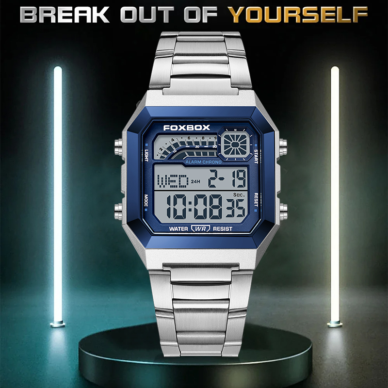ساعة رجالية رقمية فاخرة من FOX - مراجعة Luxury Watch For Men وسعره