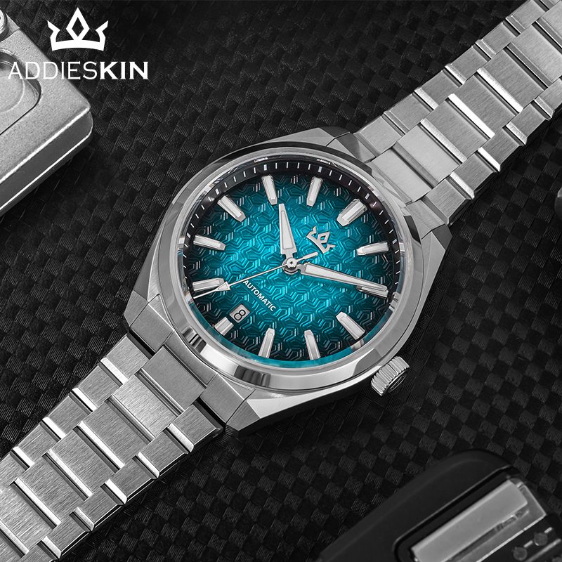 ساعة ميكانيكية ADDIESKIN K014  - مراجعة Luxury Watch Engraving وسعره