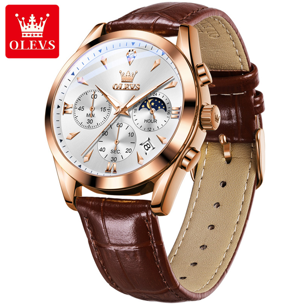 OLEVS العلامة التجارية الجديدة - مراجعة Zen Luxury Watch وسعره