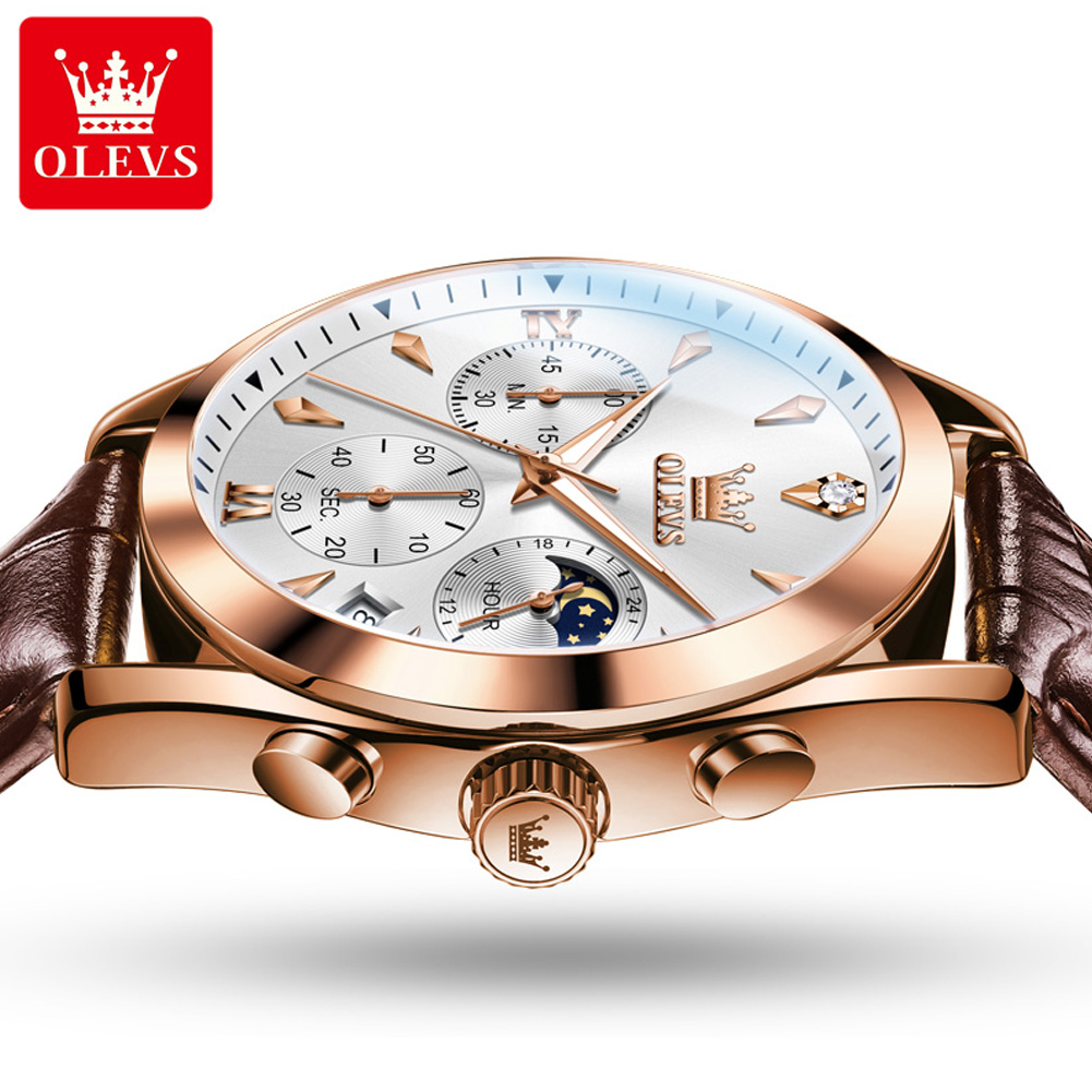 OLEVS العلامة التجارية الجديدة - مراجعة Zen Luxury Watch وسعره